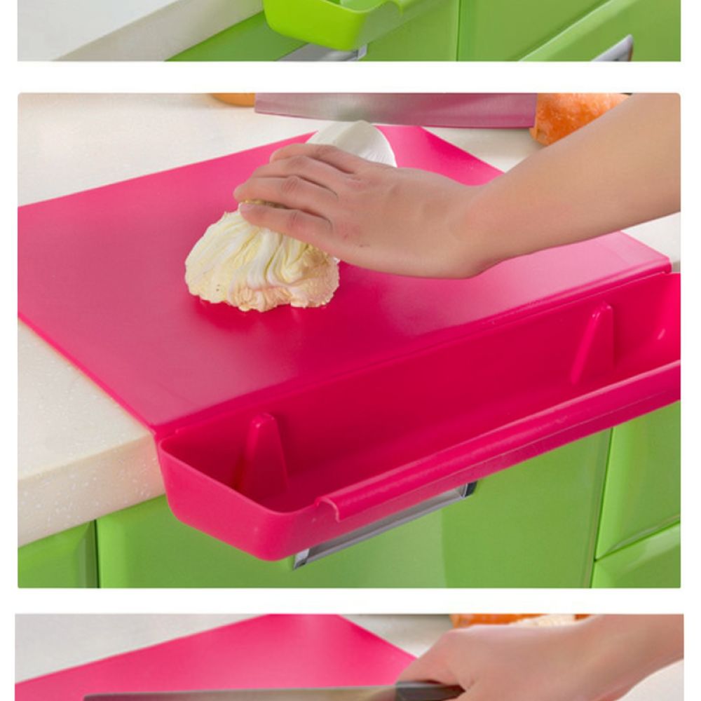 Kitchen Gadgets Organizer - Mehrzweck-Schneidebrett-Set für die Küche, langlebige Acrylplatte,