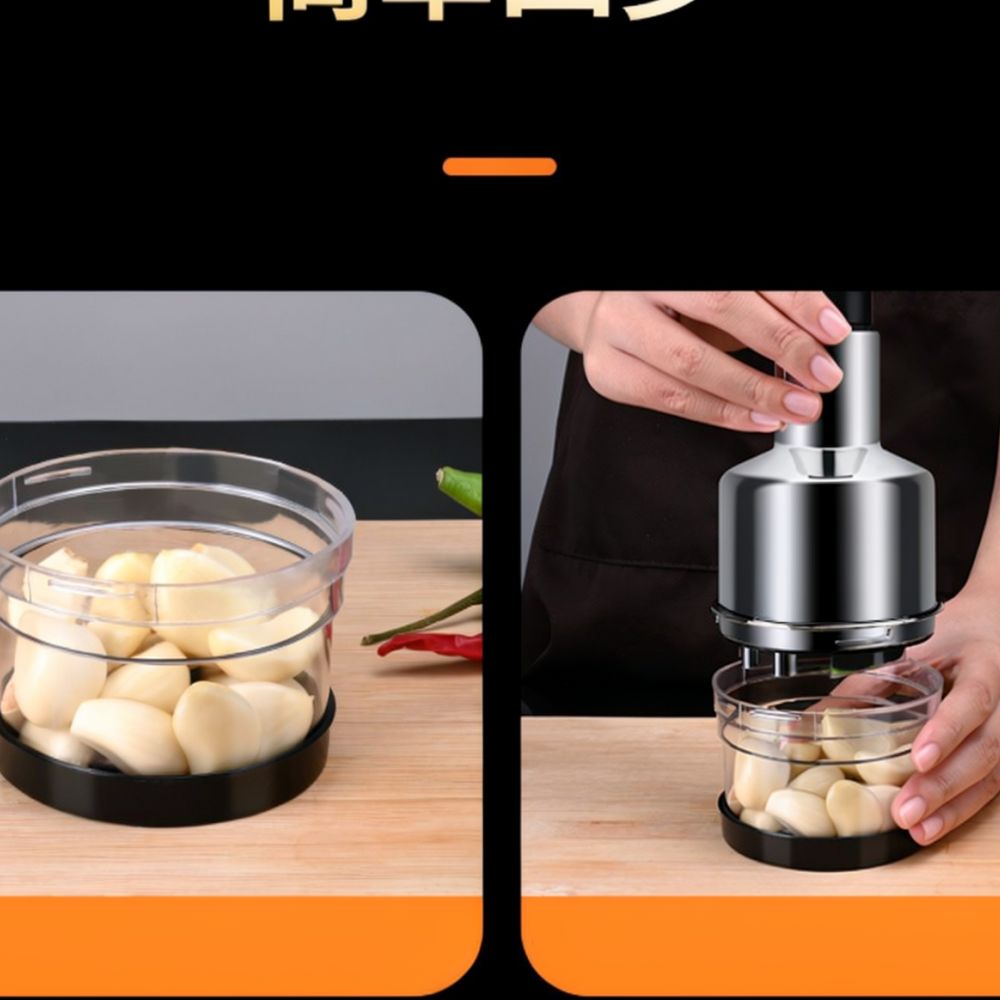 Knoblauchpresse aus Edelstahl, – Kitchen Helper Gadgets Bewertung und Preis