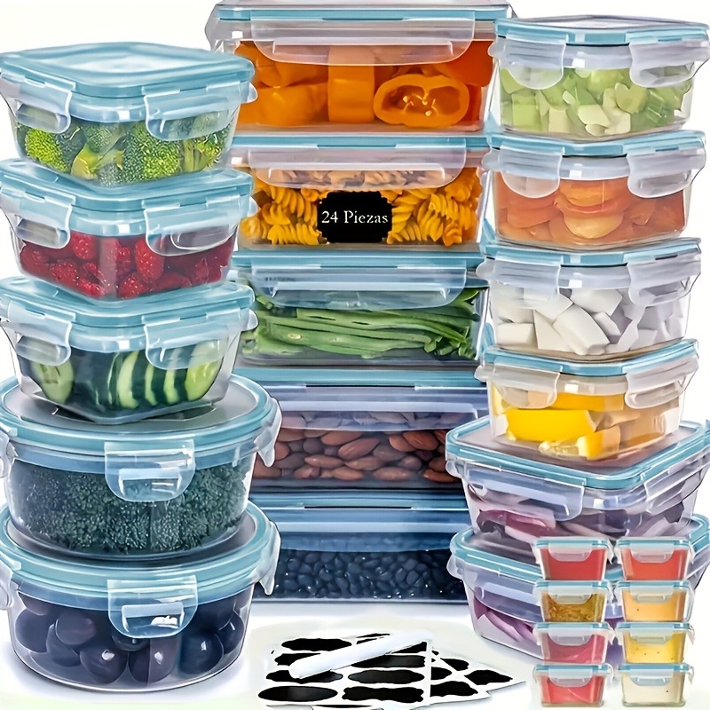 48-teiliges BPA-freies Lebensm – Kitchen Gadgets Organizer Bewertung und Preis