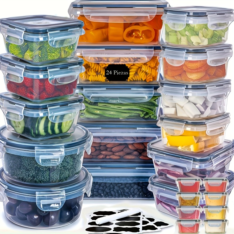 48-teiliges BPA-freies Lebensm – Kitchen Gadgets Organizer Bewertung und Preis